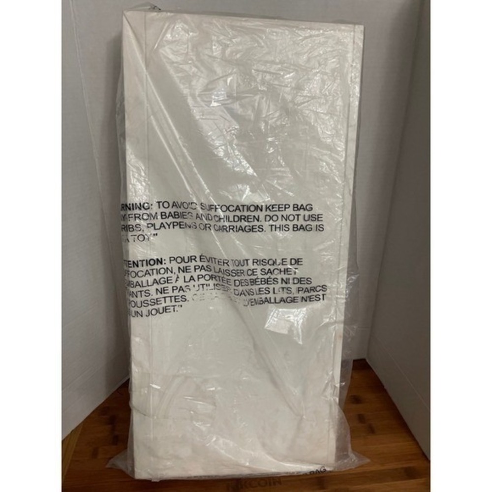 Pottery Barn Holman Handmade Floating Ledge Modern White Wood Shelf 11.5" x 24" - Picture 6 of 9